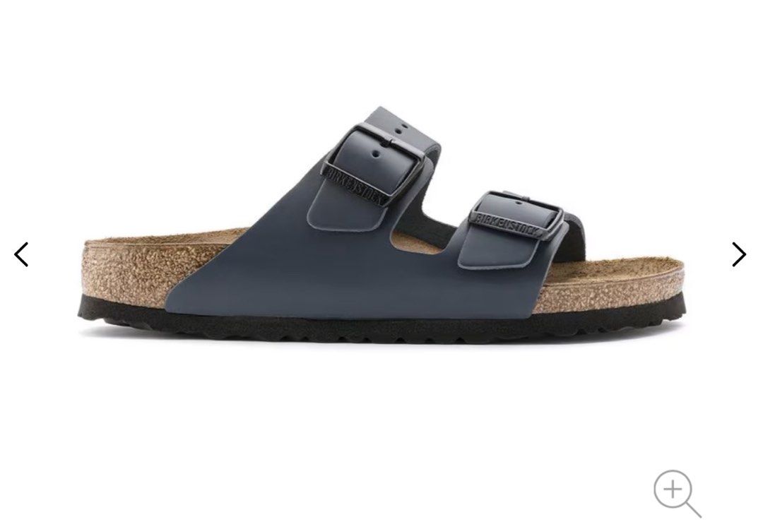 BIRKENSTOCK ARIZONA WOMENS (Category: Flats & Sandals) located in Makati City. Submitted by imryzz (Listing ID 1383247705, Image 2). Description: SELLING MY BIRKENSTOCK ARIZONA LEATHER IN NAVY BLUE RFS: GIFT but wrong size, brand new with tag amd box. As per my friend she bought this mid july. size 37 Actual photos posted. Not used no dust/dirt on the sole Literally BRAND NEW Original price: 6990 Selling for 5500 no haggling pls.