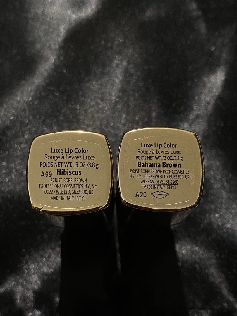 Bobbie Brown - Lux Lip Color (Category: Makeup) located in Manila. Submitted by knnyyncl (Listing ID 1383112520, Image 2). Description: Bobbie Brown - Lux Lip Color Available shades: - Hibiscus - Bahama Brown ✨RFS: Not the shade that I want ✨No Box / Packaging ✨ Never Been Used ✨ Exclusive of SF ✨ No COD 💰MOP: BANK TRANSFER/GCASH 💬 PM ME FOR ORDERS / INQUIRIES.