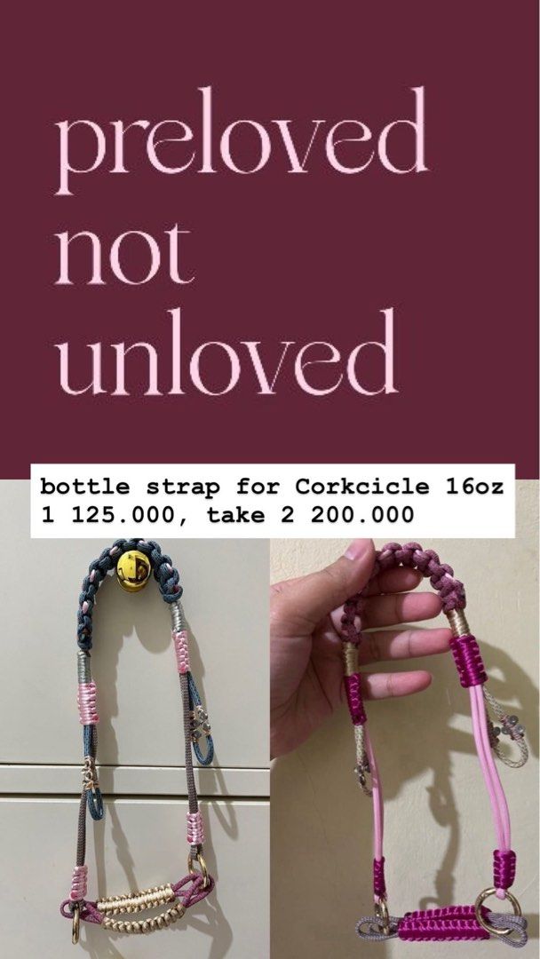 bottle strap for Corkcicle 16oz 1 125.000, take 2 200.000 (Kategori: Vintage & Antik - Lainnya) berada di Jakarta Selatan. Dikirim oleh nadatsyana (ID iklan 1383238460, Gambar 1). Deskripsi: bottle strap for Corkcicle 16oz 1 125.000, take 2 200.000.