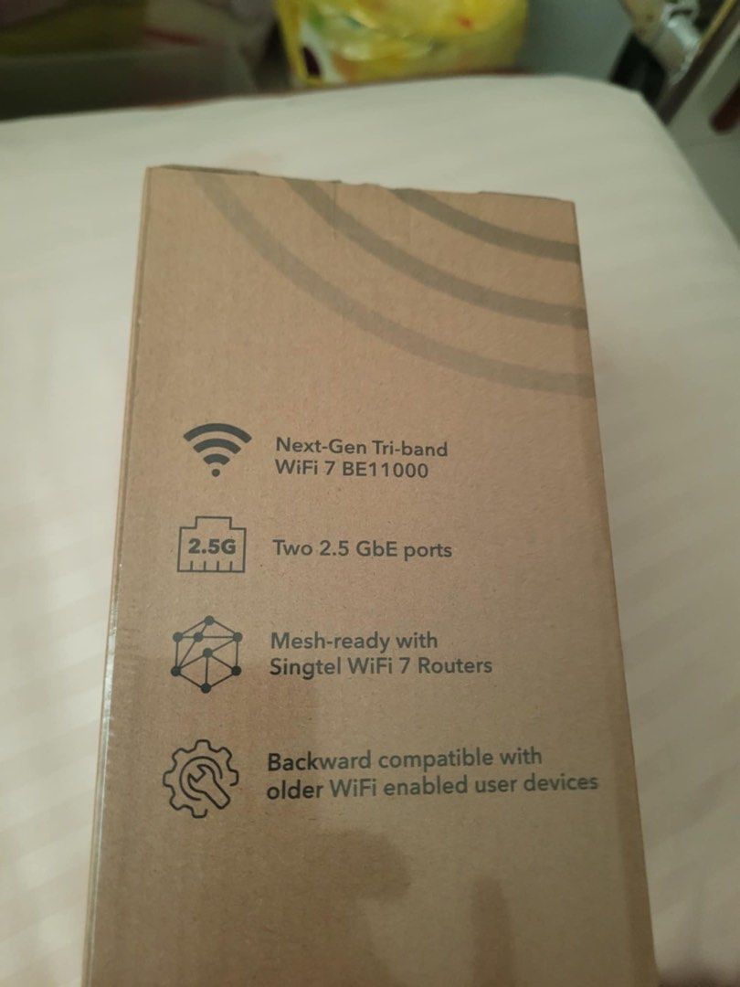 Brand New Singtel WiFi 7 Router (BE11000) – Never Used!63202121007746112
