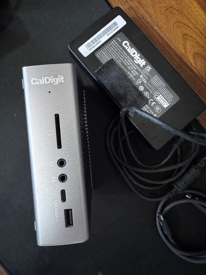 CalDigit Thunderbolt Station 3 Plus Docking Station, Computers & Tech ...