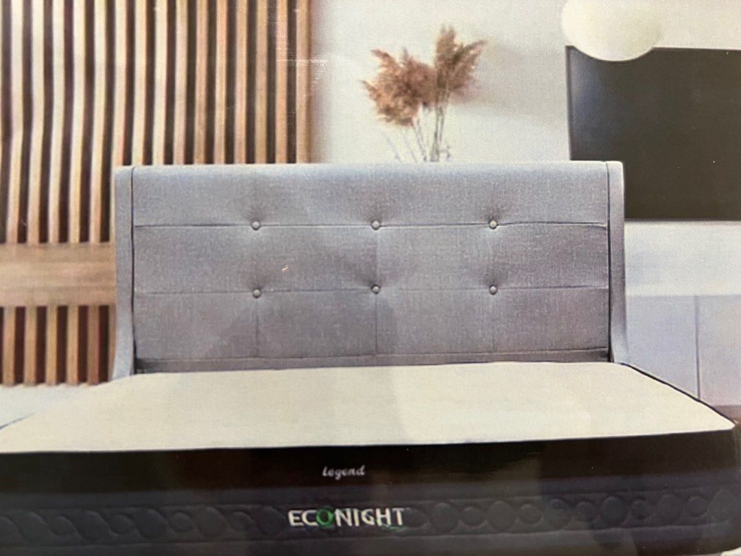 Cheapest king size storage Bedframe and headboard