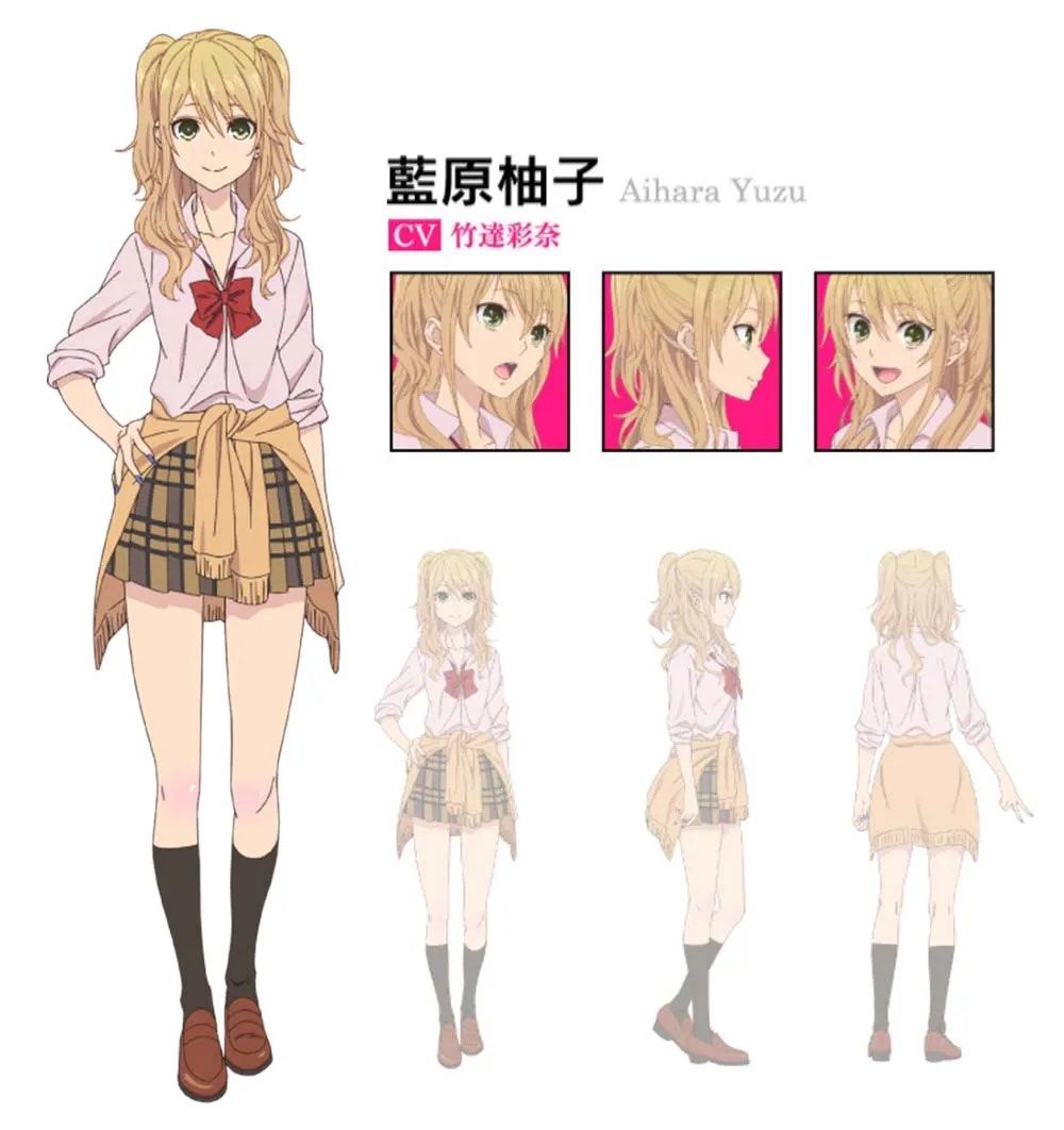 citrusシトラス推しちゃれ缶バッジ アクリルスタンド藍原柚子 藍原芽衣