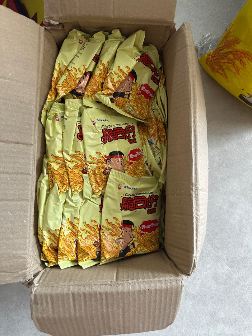 Crispy Commander Spicy Noodles - Box of 20, Food & Drinks, Rice ...