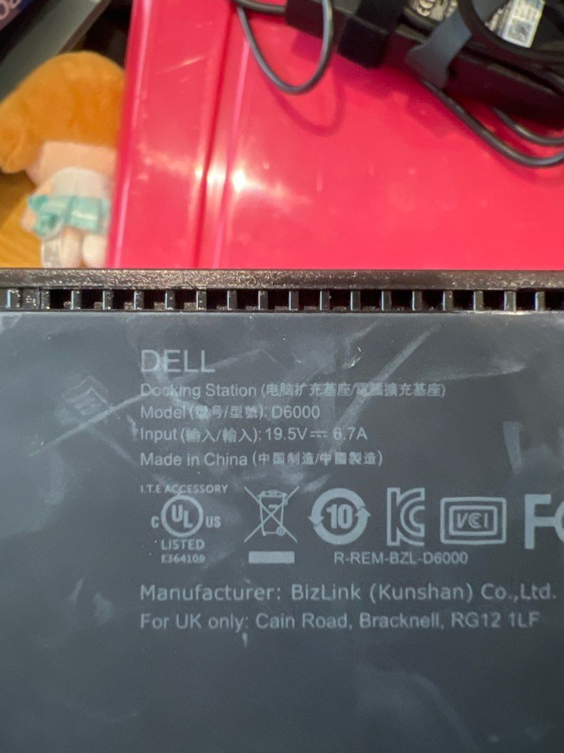 Dell D6000 Docking Station65075094391169111