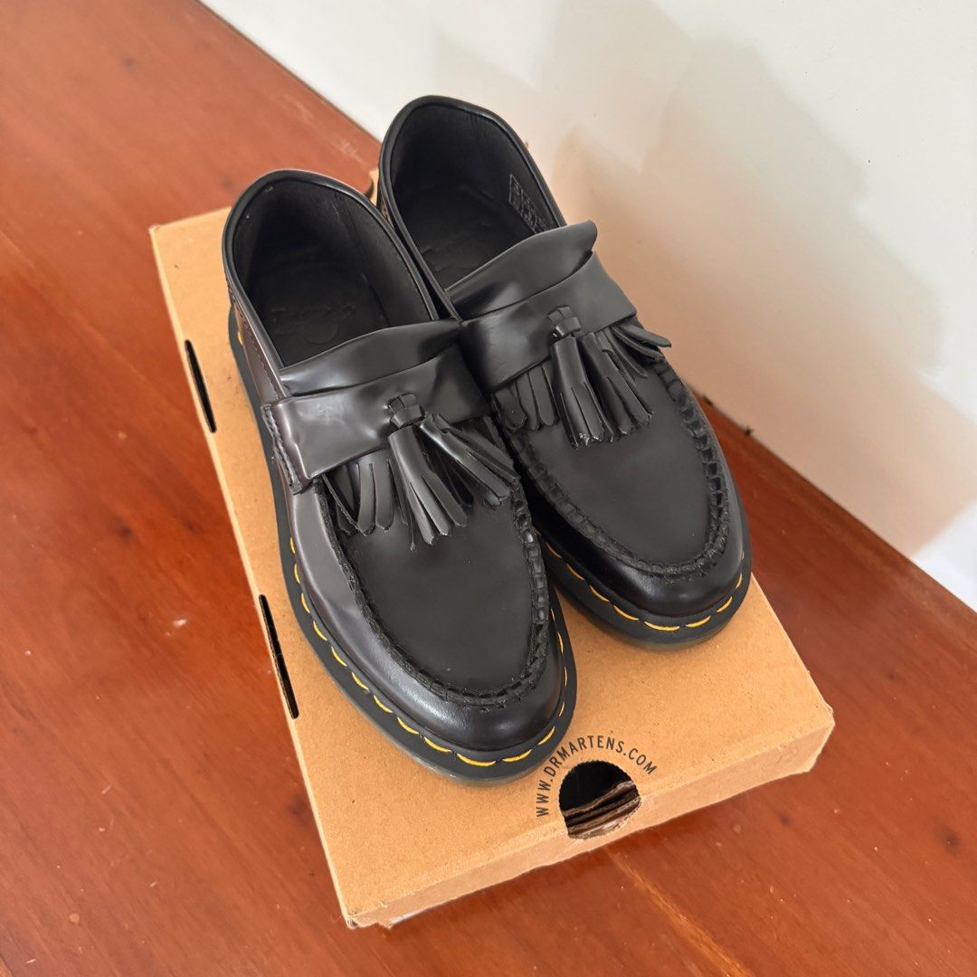 Dr Martens Loafers (Category: Loafers) located in Batangas. Submitted by 4thside (Listing ID 1383079216, Image 2). Description: Dr Martens Adrian Tassel Loafers Size US 4 Bought in Dr Martens Thailand for 13k Used 5 times only, still looks brandnew Comes with Box (still looking for the receipt) .