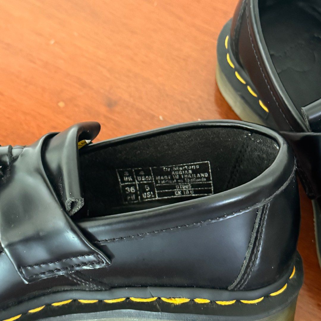 Dr Martens Loafers (Category: Loafers) located in Batangas. Submitted by 4thside (Listing ID 1383079216, Image 3). Description: Dr Martens Adrian Tassel Loafers Size US 4 Bought in Dr Martens Thailand for 13k Used 5 times only, still looks brandnew Comes with Box (still looking for the receipt) .
