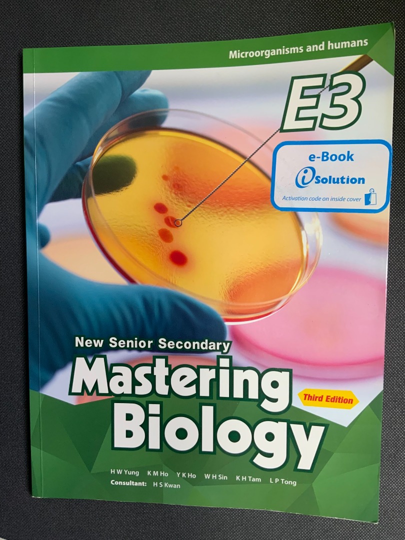 DSE New Senior Secondary Mastering Biology E3 Textbook, 興趣及遊戲, 書本 & 文具 ...