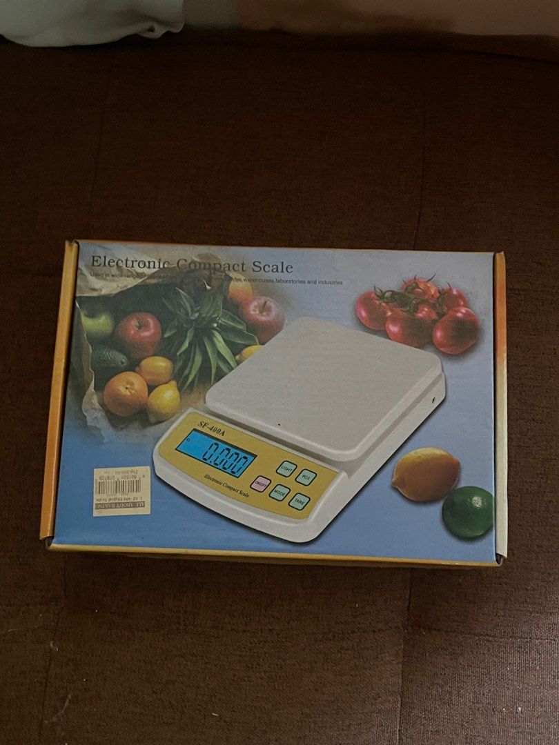 Food Weighing Scale (Category: Health Monitors & Weighing Scales) located in Pasig City. Submitted by triciaaax (Listing ID 1383116382, Image 1). Description: .