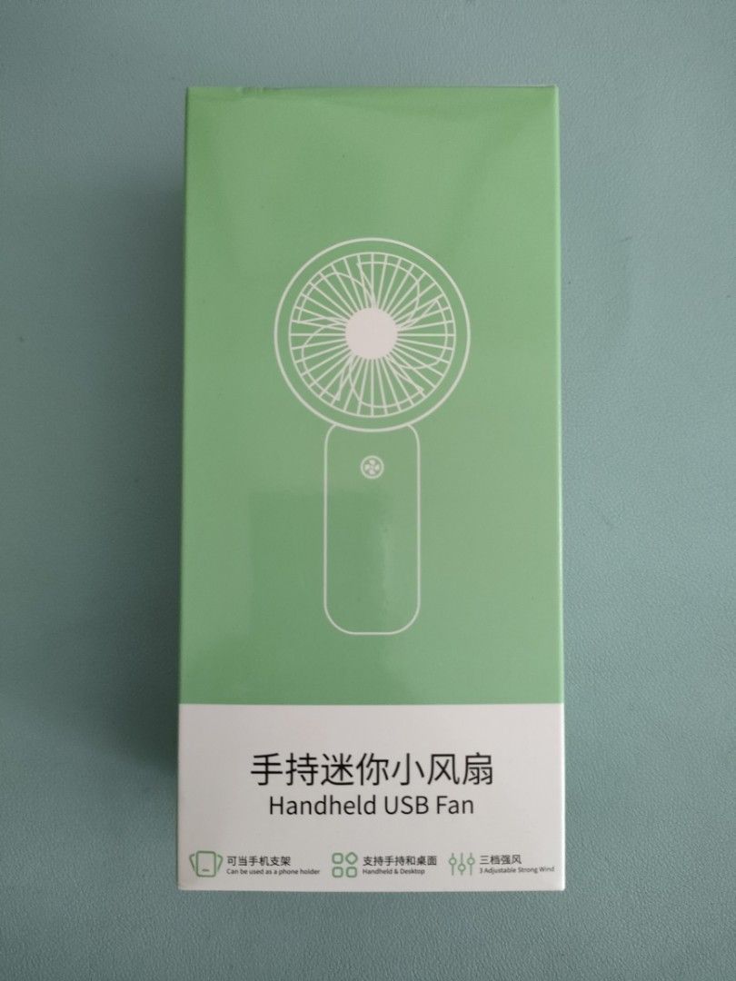 Handheld USB Fan - Long Battery Life