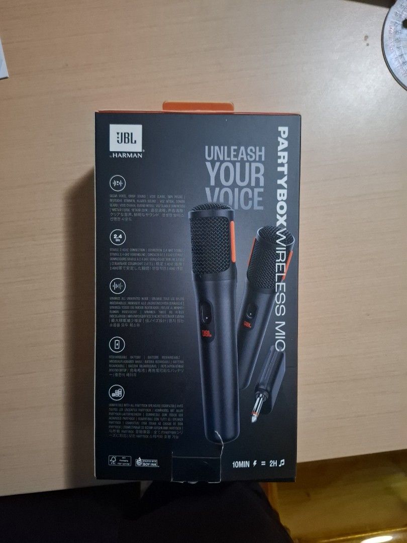 JBL Partybox Wireless Mic - Brand New63204761164801111