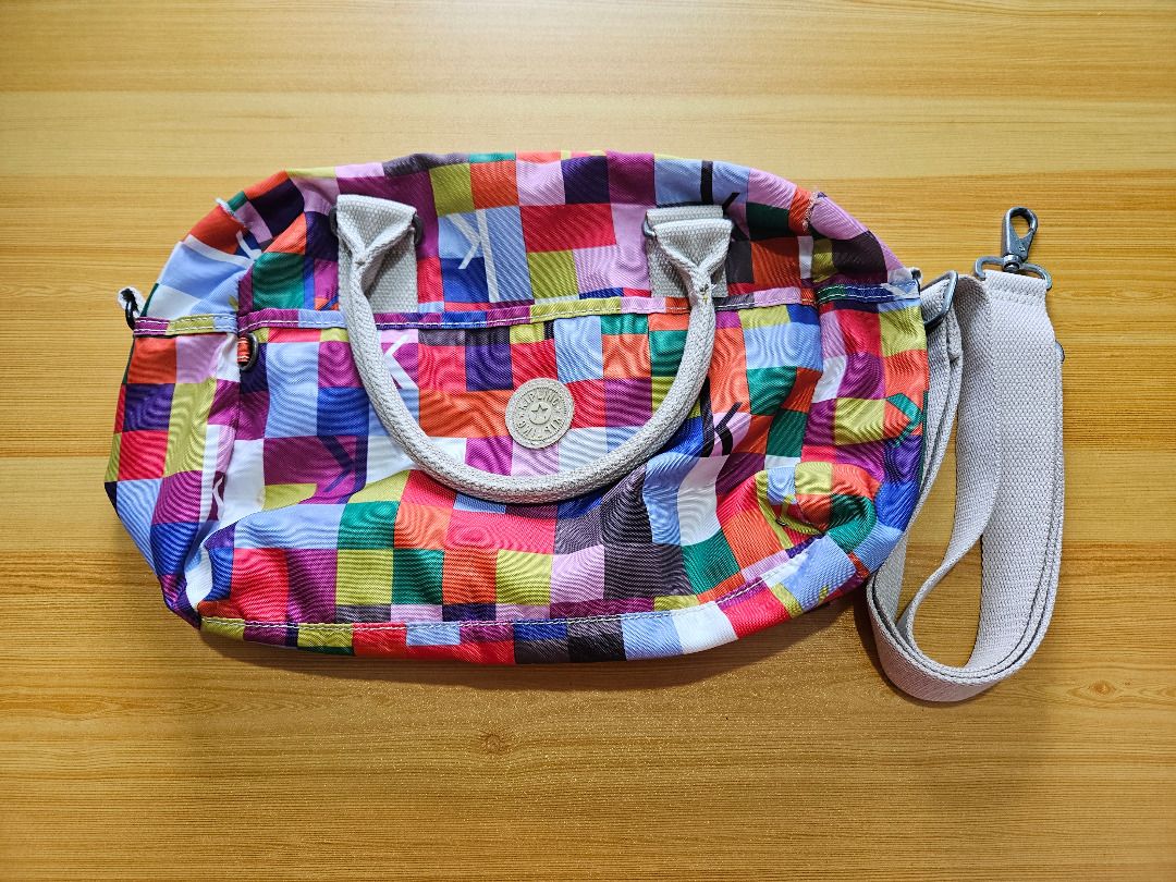 Kipling Bag, Geometric, Multicolored (Category: Shoulder Bags) located in Cainta. Submitted by eesoj (Listing ID 1383113125, Image 2). Description: For sale is a Kipling bag. RFS: Decluttering -All zippers are still operable -No tears/defects -Price is negotiable.