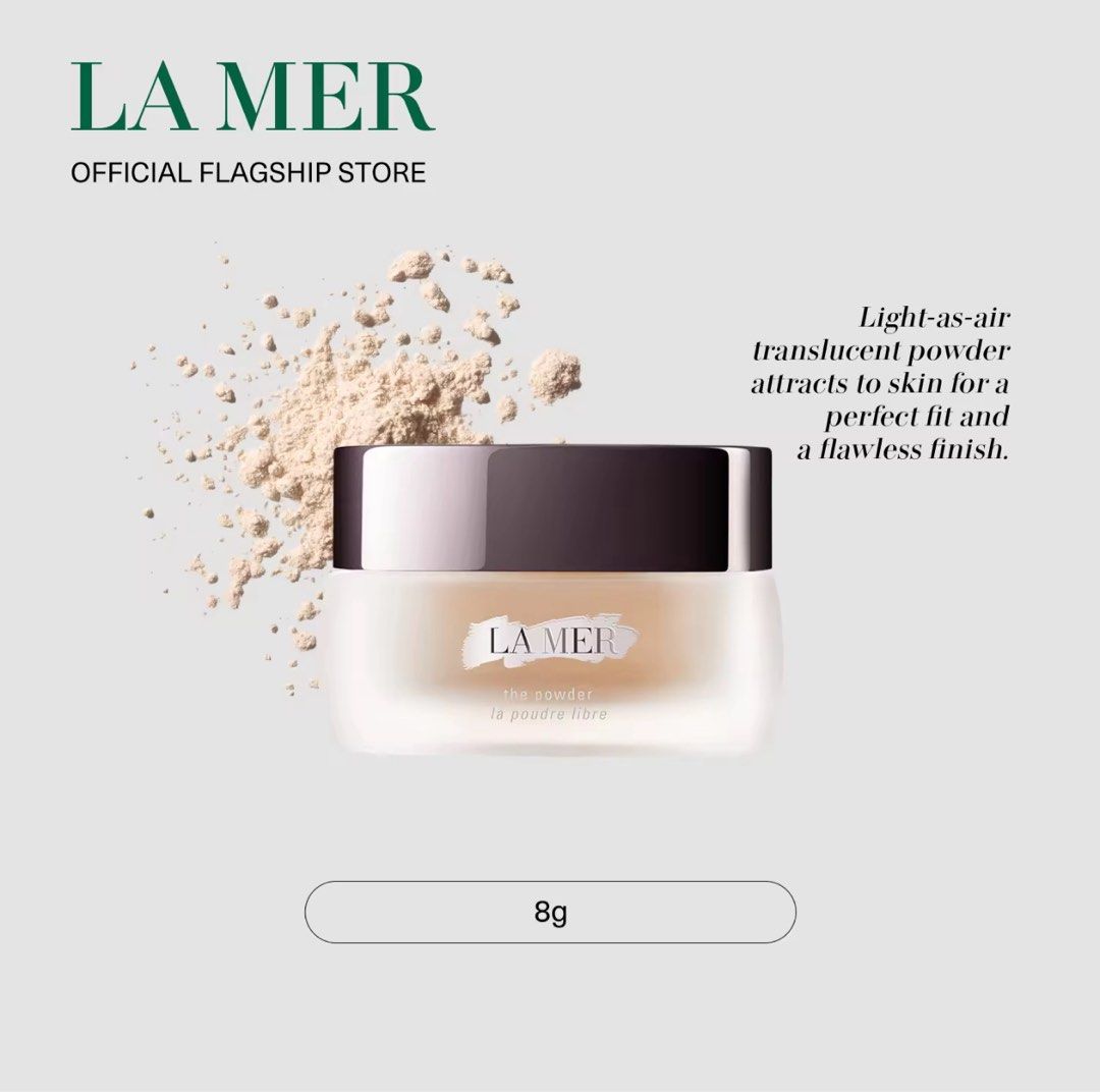 La Mer Translucent Loose Powder (Category: Makeup) located in Muntinlupa City. Submitted by elegantchicc (Listing ID 1383213278, Image 2). Description: Bought recently 2025 Rustans Shangrila Mall Used once for an event Almost brandnew Bought for 6,200 Will give brandnew extra brandnew La mer puff.