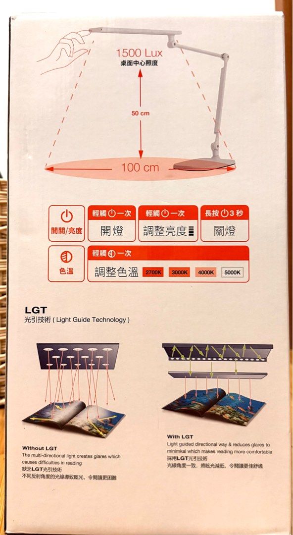 由 eva6__ (刊登 ID 1383237549，圖片 3) 提交，位於 高雄市 (Kaohsiung) 的 歐司朗LED雙臂檯燈（四段色溫與亮度可調） (類別：燈飾)，說明：好市多購入，原價4390 狀況良好，功能完全正常 附有桌夾與底座，可自行更換使用 原盒（附說明書）寄出～。