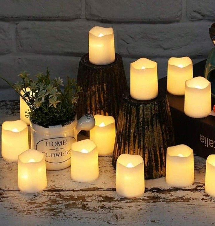 LED Flameless Candles - Romantic Decor