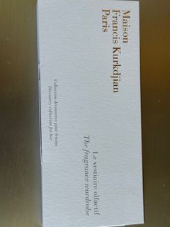 MFK fragrance wardrobe 香水sample64188433211651110