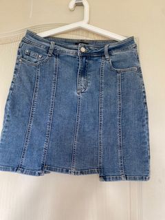MLB Classic MONOGRAM Denim Skirt New York Yankees, Women's
