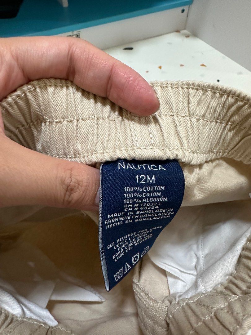 Nautica Khaki Shorts (Category: Babies & Kids Fashion) located in Quezon City. Submitted by actank (Listing ID 1383088209, Image 2). Description: Never used just washes .