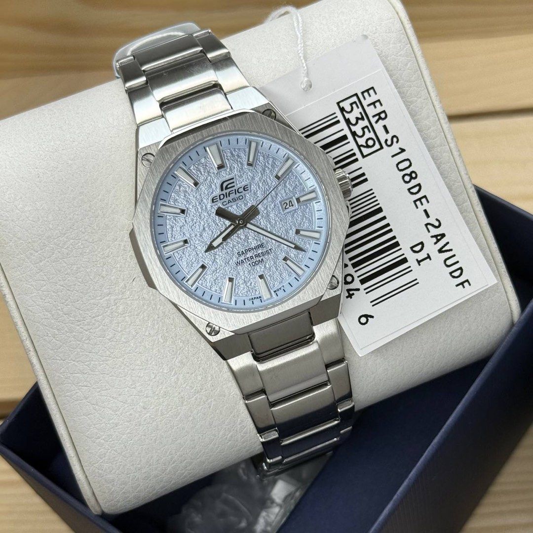 NEW RELEASE CASIO EDIFICE EFRS108DE SERIES (Category: Men's Watches) located in Quezon City. Submitted by micoyski (Listing ID 1383195085, Image 3). Description: AVAILABLE ONHAND BRANDNEW EFRS108DE SERIES ₱6,500 EACH WE SHIP NATIONWIDE WE HAVE STORE PICK UP.