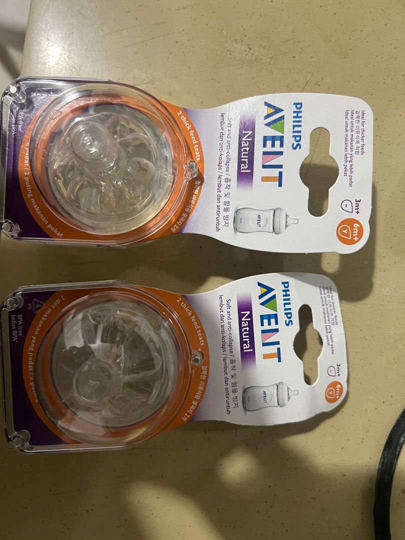 Philips avent nipple (Category: Breastfeeding & Bottle Feeding) located in Manila. Submitted by darnaaaaaa (Listing ID 1383231441, Image 1). Description: 1000 for two packs 6M +.