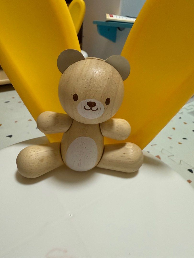 Plan Toys Wooden Bear (Category: Infant Playtime) located in Quezon City. Submitted by actank (Listing ID 1383146654, Image 3). Description: So cute and high quality Outgrown by my babies.