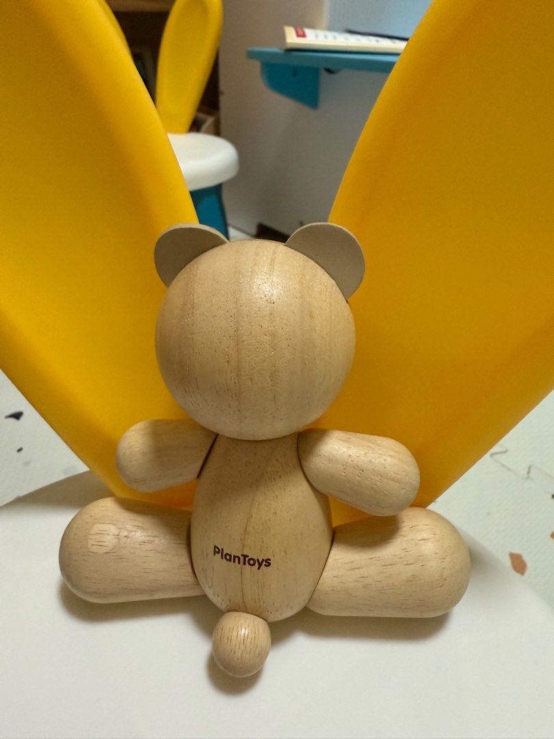 Plan Toys Wooden Bear (Category: Infant Playtime) located in Quezon City. Submitted by actank (Listing ID 1383146654, Image 2). Description: So cute and high quality Outgrown by my babies.