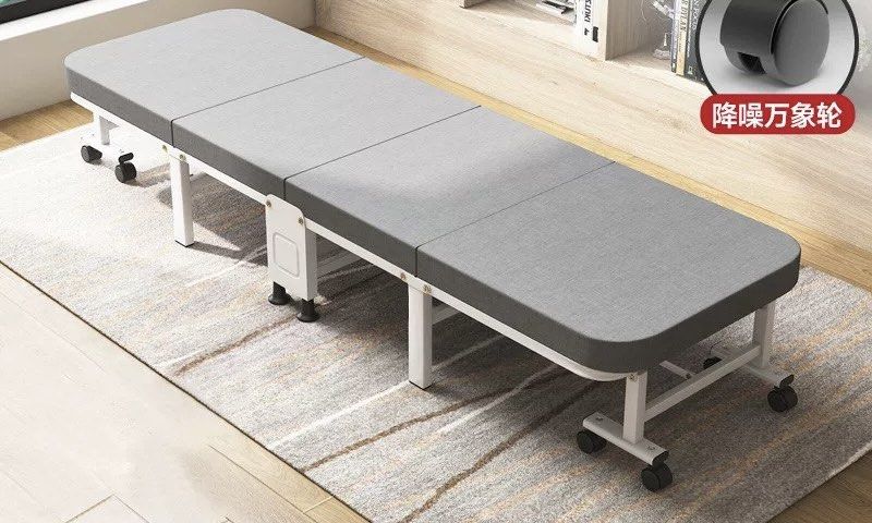 Portable folding bed