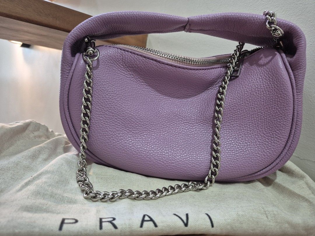 Pravi Stella Bag in Purple (Category: Luxury Bags & Wallets) located in Paranaque City. Submitted by tishper (Listing ID 1383096952, Image 2). Description: Brand New Pravi Stella bag Real leather Never worn just stored No flaws.