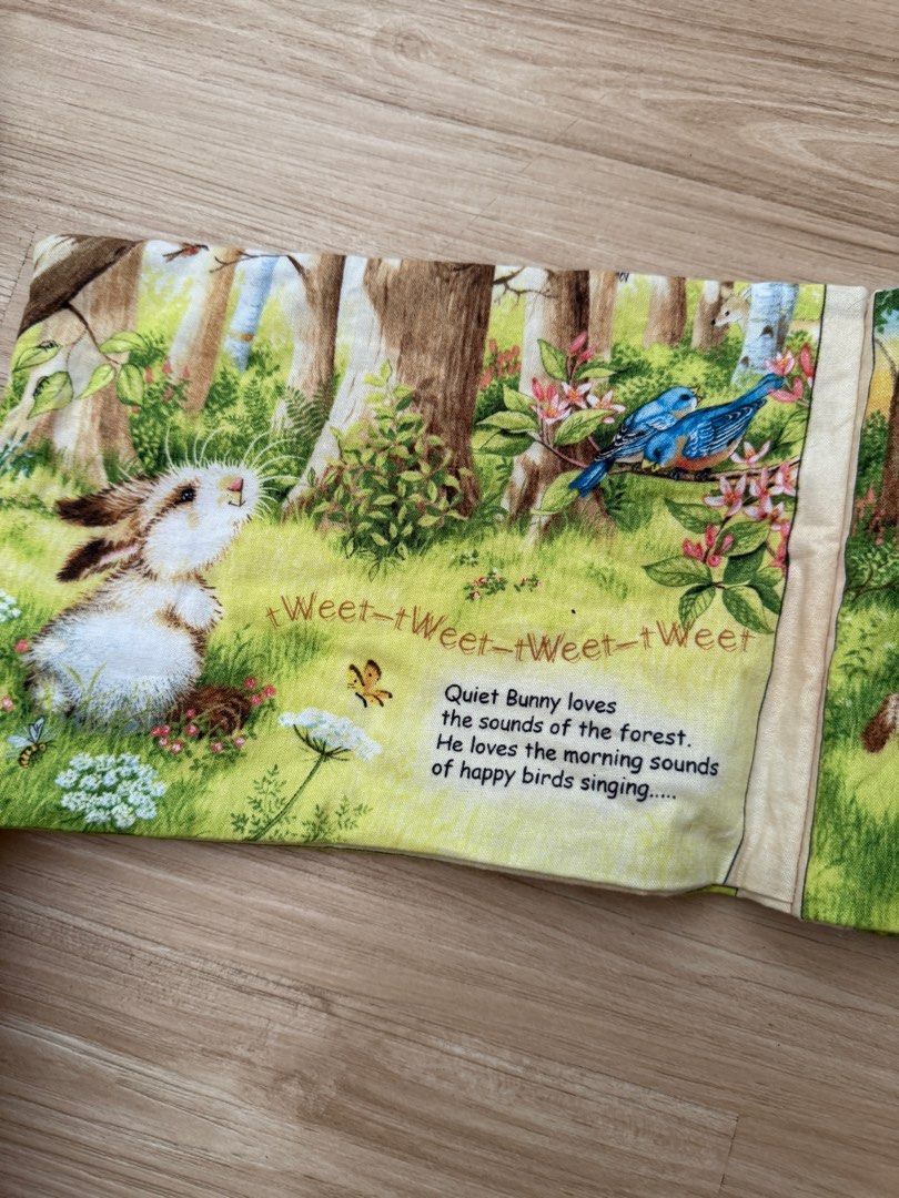 Quiet Bunny, Cloth Book (Category: Infant Playtime) located in Kota Bharu. Submitted by sareenasareena (Listing ID 1383171682, Image 2). Description: .