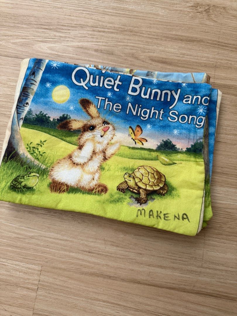 Quiet Bunny, Cloth Book (Category: Infant Playtime) located in Kota Bharu. Submitted by sareenasareena (Listing ID 1383171682, Image 1). Description: .