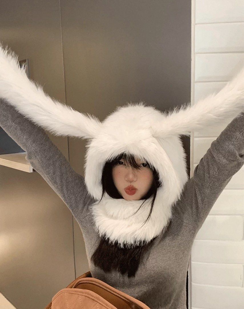Rabbit hat (Category: Hats & Beanies) located in Singapore. Submitted by chicfits_corner (Listing ID 1383170311, Image 2). Description: .