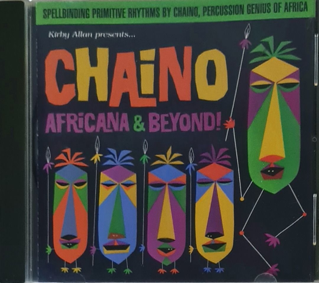 Rare Original Chaino CD: Chaino Africana & Beyond, Bacchus Archives ...