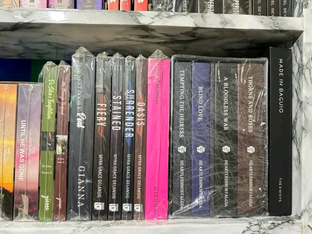 Rare/Premium/Self-Published Wattpad Books by Various Authors (Category: Storybooks) located in Mabalacat. Submitted by kiwikloset (Listing ID 1383199633, Image 1). Description: RARE/PREMIUM WATTPAD BOOKS WTS/LFB ✨ ✅ Paper Planes by HeartlessNostalgia 💵 6,000 💵 Hardbound, Softbound, Illustration Book + Chest Box ❌ Taste of Sky 💸 SOLD ✅ Desiring Her First Print Premium and Desiring Her White Premium by Cecelib 💵 5,700 ✅ MAXINEJIJI'S BOOKS: HIH,
