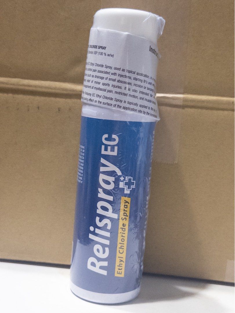 [Promo avail] Relispray EC Ethylchloride Spray, Health & Nutrition ...