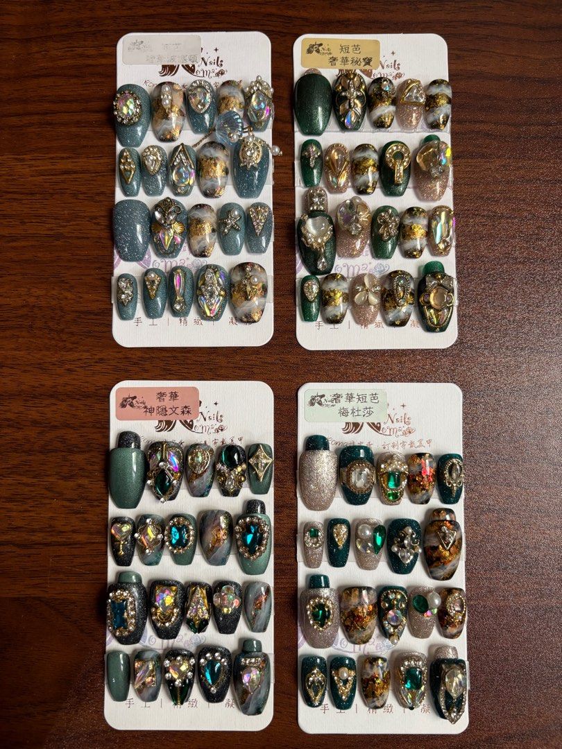 由 skuld328 (刊登 ID 1383267140，圖片 1) 提交，位於 雲林縣 (Yunlin) 的 Roma穿戴甲24片 (類別：美甲、手部保養)，說明：。