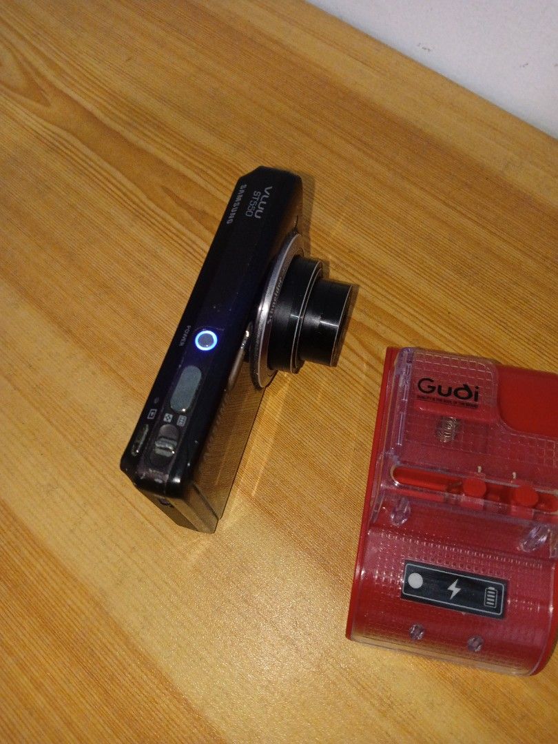 Samsung ST550 digicam - STILL WORKING! (Broken LCD Screen) (Category: Cameras) located in Manila. Submitted by berriberriblu (Listing ID 1383138469, Image 2). Description: 📸 Samsung ST550 / TL225 Dual Screen Digicam – For Repair or Parts Selling my Samsung ST550 (also known as TL225) digital camera. ✅ Powers on ✅ Can still shoot and save photos ✅ Flash works ❗ Rear LCD screen is black ❗ Touchscreen not responsive ❗ Needs LCD + touch replacement 