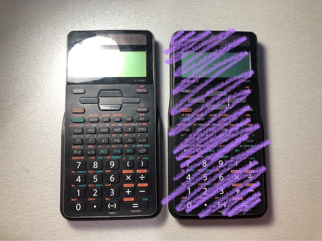 SHARP EL-W506T SCIENTIFIC CALCULATOR (Category: Office & Business Technology) located in Cabanatuan. Submitted by ryllebns (Listing ID 1382799764, Image 1). Description: Bought for 1.8k sa SM. 650 if COD!.