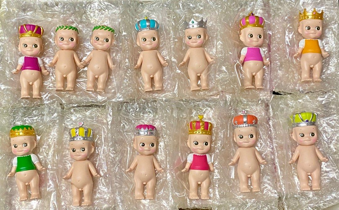SONNY ANGEL MINI FIGURE CROWN SERIES SET OF 11 +2 SECRET LAUREL