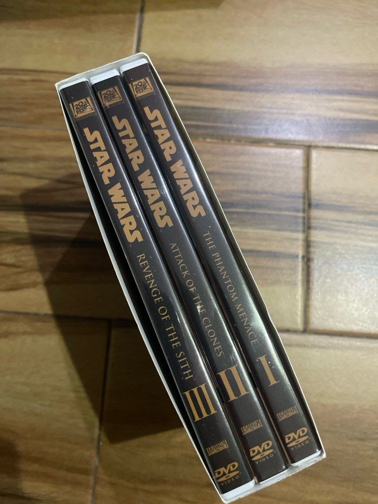 Stars Wars 1-3 Disc Set DVD (Category: CDs & DVDs) located in Paranaque City. Submitted by triciadeclutter (Listing ID 1383170966, Image 2). Description: Negotiable.