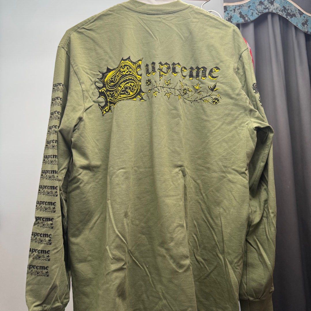 Supreme Saint Sebastian L/S Tee M オリーブ Supreme Saint Sebastian L/S Tee M オリーブ Supreme Saint Sebastian