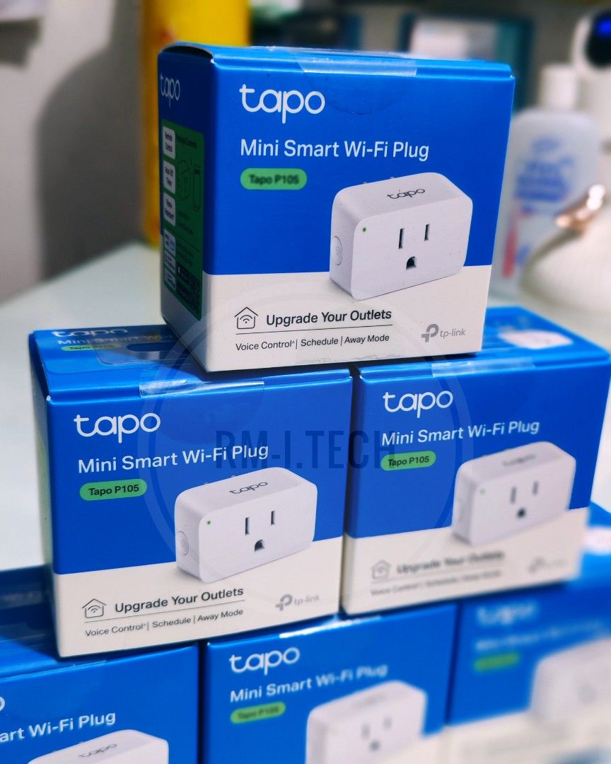 TAPO P105 mini Smart wifi plug (Category: Networking) located in Manila. Submitted by rm.itech051523 (Listing ID 1383134966, Image 3). Description: .