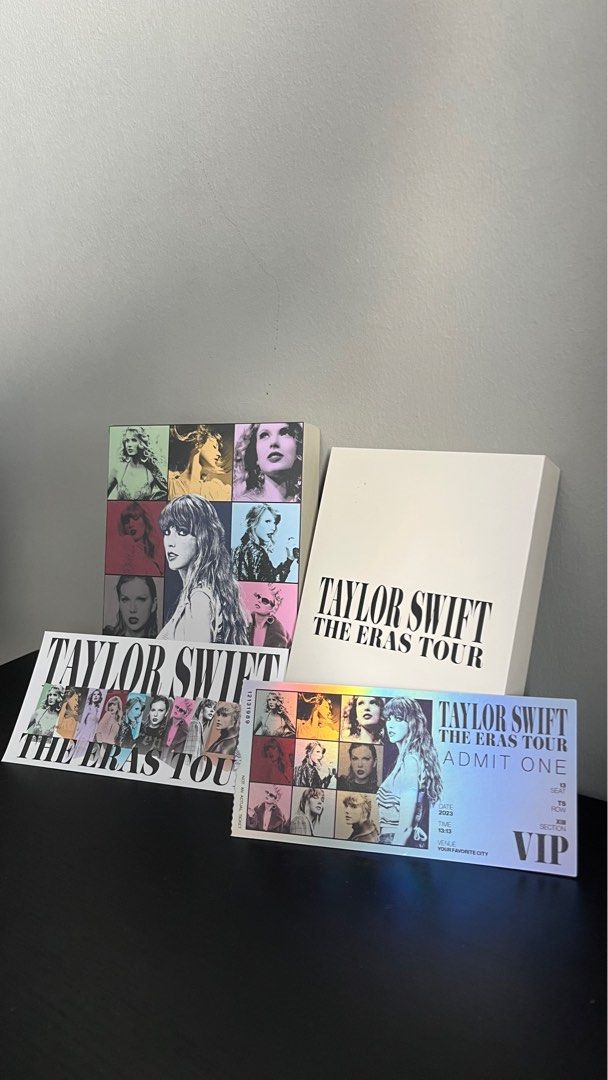 Taylor Swift The Eras Tour VIP Box Set, Hobbies & Toys, Memorabilia ...