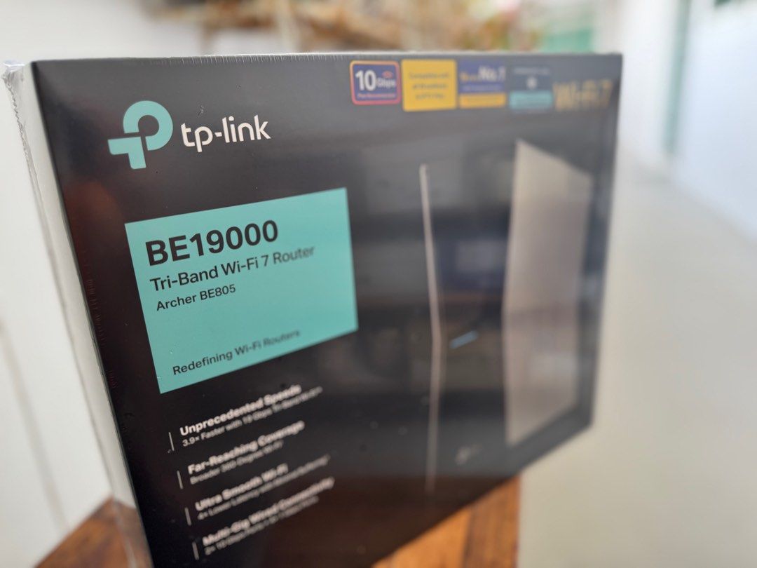TP-Link BE19000 Tri-Band Wi-Fi 7 Router63204147995649110