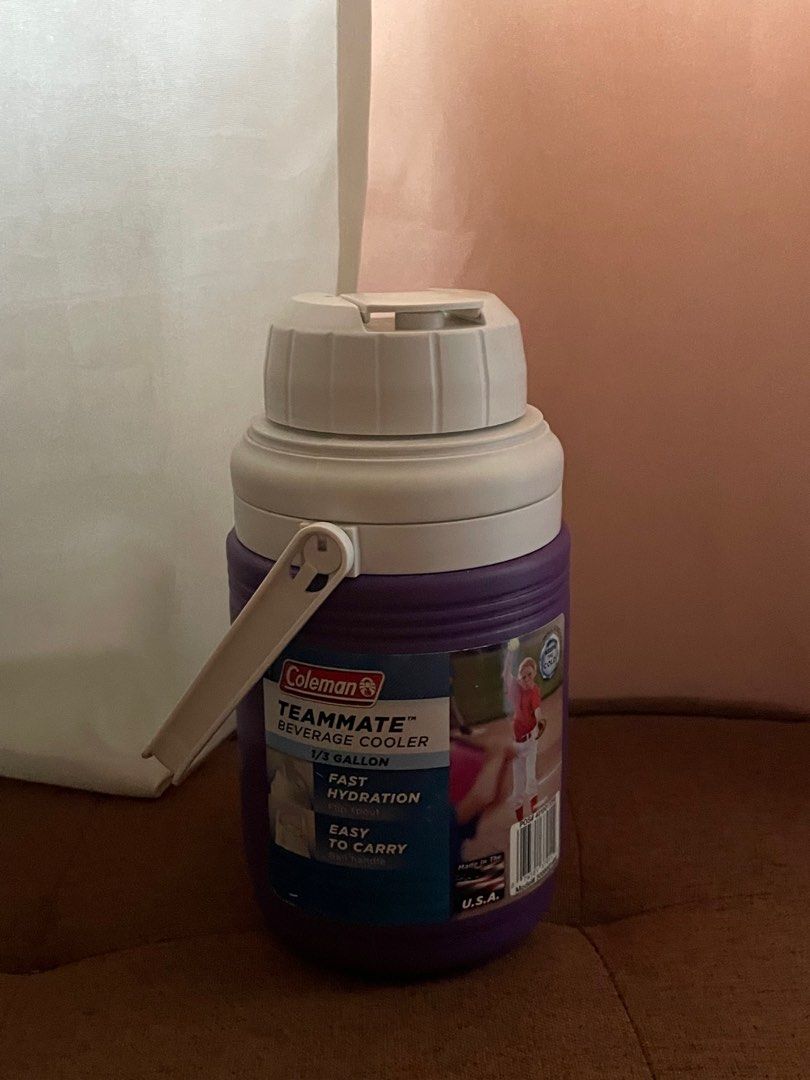 Violet Coleman Water Jug (Category: Water Bottles & Tumblers) located in Pasig City. Submitted by triciaaax (Listing ID 1383116064, Image 2). Description: .