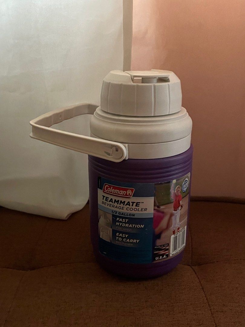 Violet Coleman Water Jug (Category: Water Bottles & Tumblers) located in Pasig City. Submitted by triciaaax (Listing ID 1383116064, Image 1). Description: .