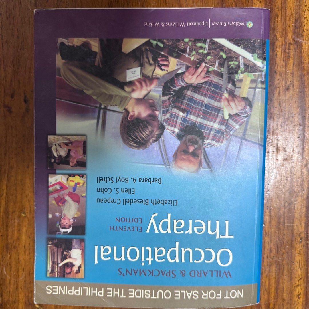 Willard and Spackman Occupational Therapy 11th Edition (Category: Textbooks) located in San Mateo. Submitted by clairaaa (Listing ID 1383161622, Image 1). Description: .