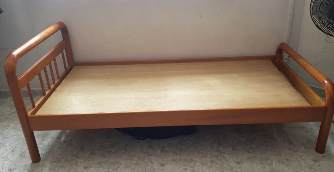 Wooden Single Bed Frame