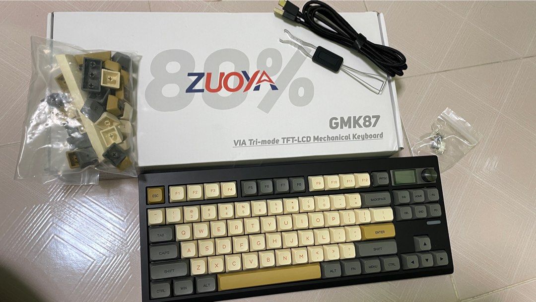 ZUOYA GMK87 Mechanical Keyboard