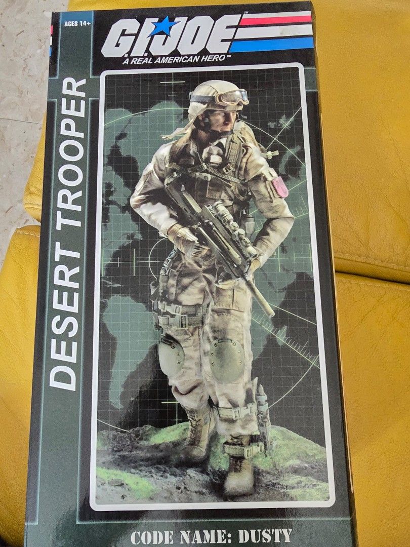 1/6 Joe Desert Trooper Dusty Action Figure, Hobbies Toys