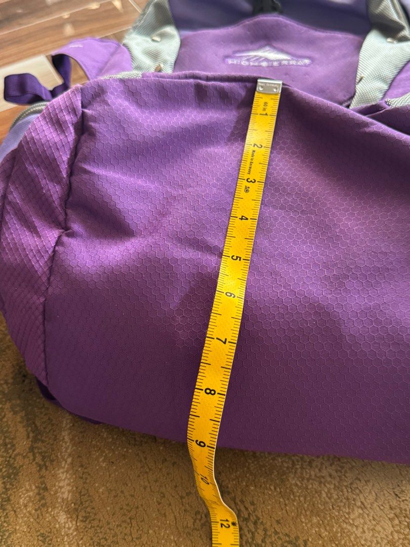 2026 High Sierra purple laptop big backpack (Category: Laptop Bags & Sleeves) located in Silang. Submitted by sari2bilina (Listing ID 1383289932, Image 3). Description: .